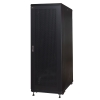 Armadio rack 19" per reti 37u (a)1833, (l)600, (p)1000 colore nero porta traforata