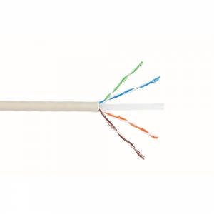 Matassa cavo rete utp cat6 305mt cca solido awg23 cpr eca link