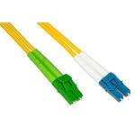 Cavo fibra ottica lc apc a lc upc singlemode duplex  mt.5