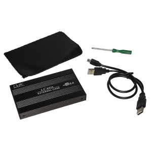 Box esterno per hd 2,5" sata usb 2.0 (lkbox252) nero