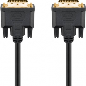 Cavo schermato dvi-i (24+5) maschio/maschio dual link mt. 2