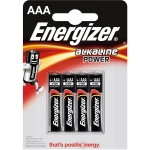 Batterie mini stilo aaa energizer alkaline power conf. 4pz