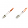 Cavo fibra ottica lc a lc multimode duplex 50/125 mt.1