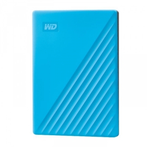 Hard disk 4 tb esterno my passport usb 3.0 2,5" blu (wdbpkj0040bbl-wesn)