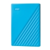 Hard disk 4 tb esterno my passport usb 3.0 2,5" blu (wdbpkj0040bbl-wesn)