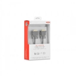 Cavo dvi 24+1 in blister con ferriti dual link mt 2