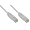 Cavo rete categoria 6a non schermato utp awg24 colore grigio halogenfree mt 0,25