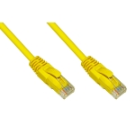 Cavo rete categoria 6a non schermato utp awg24 colore giallo halogenfree mt 20