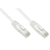Cavo rete categoria 6a non schermato utp awg24 colore bianco halogenfree mt 3