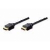Cavo hdmi 3mt m/m 4k nero doppia schermatura con ethernet