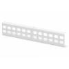 Piastra adattatore per dn-96800m-2, grigio (ral 7035) 24 sc-sx, lc-dx, e2000-sx