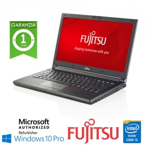 (refurbished) notebook fujitsu lifebook e556 core i5-6200u 8gb ram 256gb 15.6" windows 10 professional