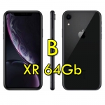(refurbished) apple iphone xr 64gb black a12 mt002j/a 6.1" nero originale [grade b]