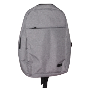 Zaino in poliestere per notebook 15,6" colore grigio