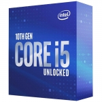 Cpu intel core i5-10600kf 4,10ghz six core sk1200 box (no fan)