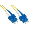Cavo fibra ottica sc a sc singlemode duplex 9/125 mt 5 bending insensitive lszh