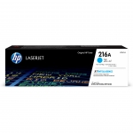 Hp toner n.216a w2411a ciano 850pg laserjet color pro mfp m182 m183