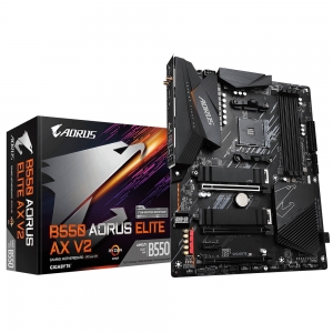 Scheda madre gigabyte ga-b550 aorus elite ax v2 sk am4