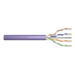 Matassa cavo solido lszh cat 6 u-utp 250 mhz in rame cpr: cca (en 50575) awg 23/1