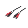 Cavo audio 2 spine rca m maschio + 2 spine rca m maschio - 5 mt (3/09)