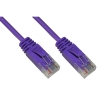 Cavo rete categoria 6 non schermato utp colore viola halogenfree mt 1,5 slim