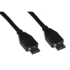 Cavo hdmi  2.1 8kx10k@60hz per pc, notebook, hdtv, ecc mt 0,5 colore nero