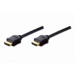 Cavo hdmi 5mt m/m 4k nero doppia schermatura tecno