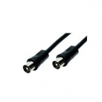 Cavo antenna tv maschio/femmina 1,50mt nero