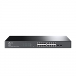 Hub switch 16porte gigabit tl-sg2218p poe 2sfp managed tp-link