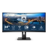 Monitor philips 34" curved 345b1c 3440x1440 mm 5ms 3000:1 dp/hdmi vesa blk