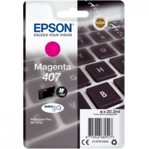 Epson 407 magenta tastiera wf-4745dtwf c13t07u340