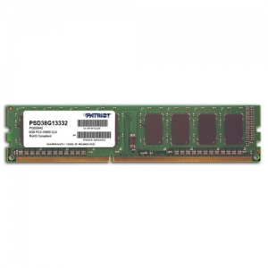 Patriot ram dimm 8gb ddr3 1333mhz cl9