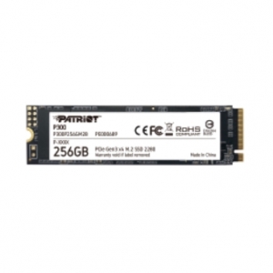 Patriot ssd p300 256gb m2 2280 pcie gen3, 1700mbs/1100mbs r/w