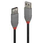 Lindy cavo usb 2.0 tipo a/a anthra line, 2m