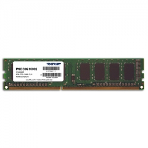 Patriot ram dimm 8gb ddr3 1600mhz cl11