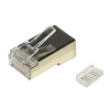 Plug di rete rj45 cat 6 schermato rj45 per cavo flessibile