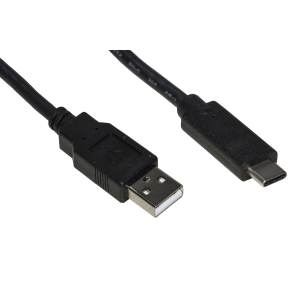 Cavo usb 2.0 "a" maschio usbc  mt 0,3 colore nero