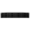 Synology nas rack 12bay 2.5"/3.5" ssd/hdd sata, intel xeon d-1521 4core 2.4ghz, 8gb udimm ddr4 ecc (up to 64gb), 4xgigabit, 2xusb 3.0, 2xexpansion port, 2x8-lane, synology hybrid raid 0,1,5,6,10 (shr)