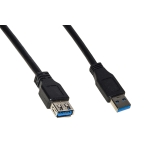 Cavo usb 3.0 prolunga a/a m/f 1mt halogenfree tpe