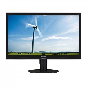 (refurbished) monitor pc lcd philips 241s4 24 pollici 1920x1080 fhd wide vga dvi black