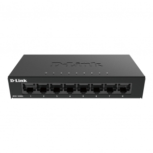 D-link switch 8 porte gigabit ethernet metal housing unmanaged switch