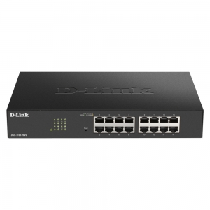 D-link switch poe 24 porte gigabit smart managed, fanless, 802.1q vlan, 802.1p qos, 11 rackmount installation