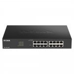 D-link switch poe 24 porte gigabit smart managed, fanless, 802.1q vlan, 802.1p qos, 11 rackmount installation