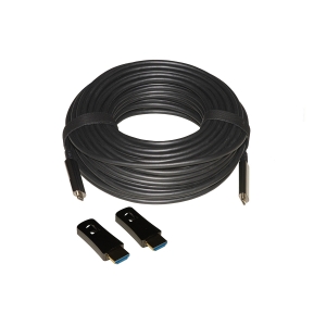 Cavo hdmi  2.0 aoc fibra ottica mt 20 con connettori staccabili