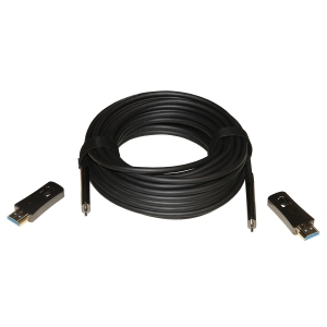 Cavo hdmi  2.0 aoc fibra ottica mt 10 con connettori staccabili