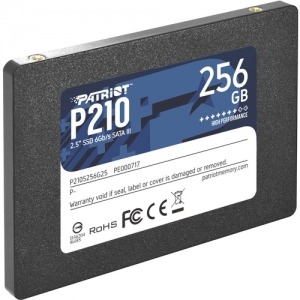 Patriot ssd p210 256gb sata3 6gb/s 2,5 500/400 mb/s