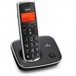 Telefono cordless brondi bravo gold 2 nero