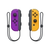 Switch joy-con coppia controller viola neon / arancione neon