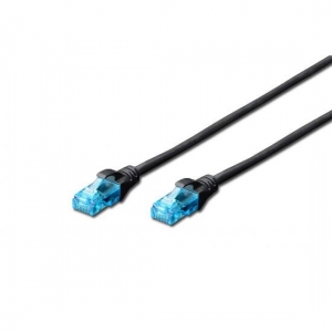 Cavo rete cat.5 2mt rame colore nero