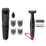 Philips rasoio elettrico multigroom mg3710/85